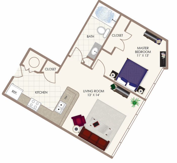 The Taylor 1H Floor Plan Image